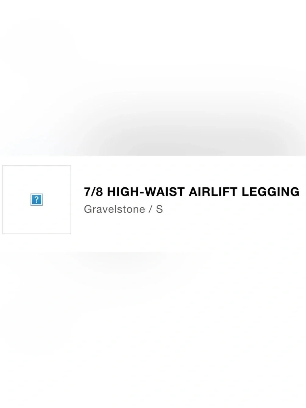 7/8 High-Waist Airlift Legging